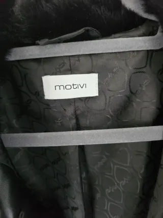 Pelliccia sintetica Motivi nera taglia unica