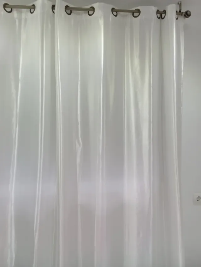 Cortinas Raso Blanco