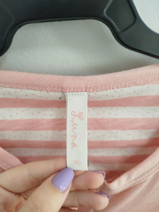 Pijama rosa con ositos talla XL