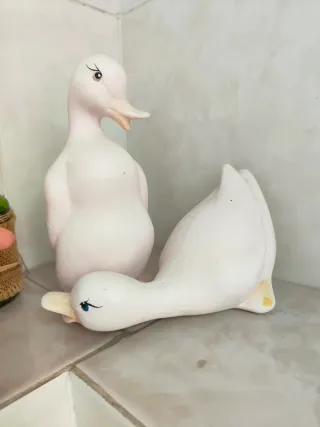 Anatre decorative in ceramica vintage