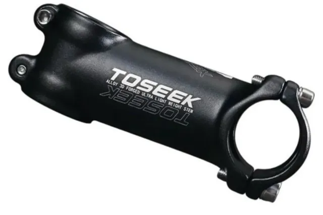 Potencia Manillar Bici TOSEEK Negra