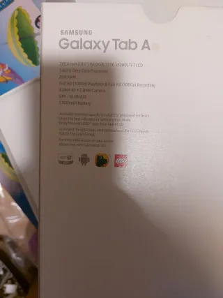 Samsung Tab SM-T580 Blanca
