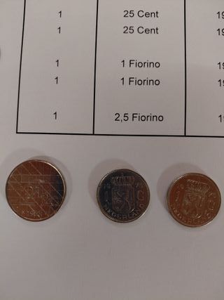 Lotto Monete Fiorini Olandesi