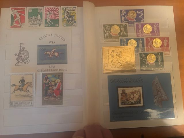 Album Picchio 10 Misto Mondiali Olimpiadi con fogl