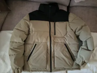 Cazadora Jack & Jones Beige y Negra