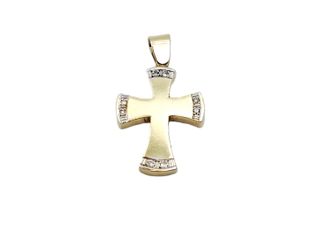 Cruz de Oro 18 Kt. 3.5 gr. de segunda mano