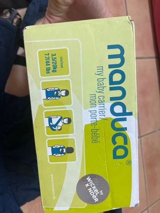 Zaino portabebè Manduca Blu