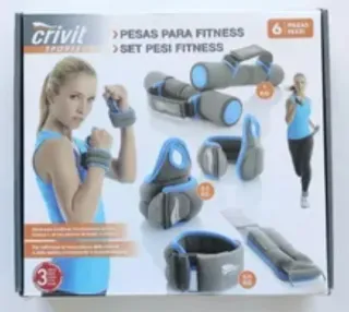 Crivit Pesas Fitness - Set 6 Piezas