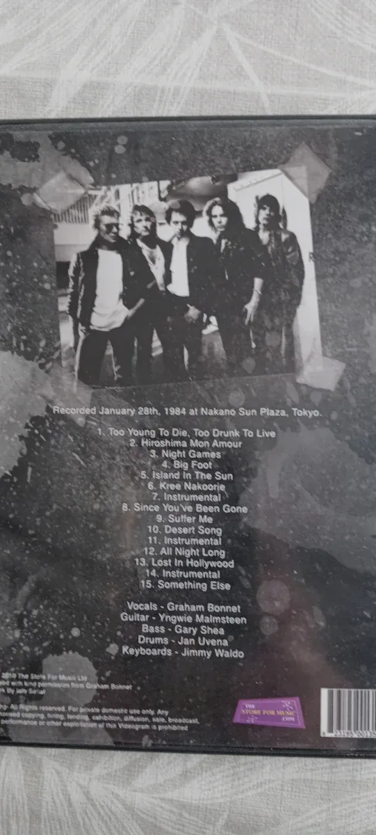 DVD Alcatrazz Live Sentence