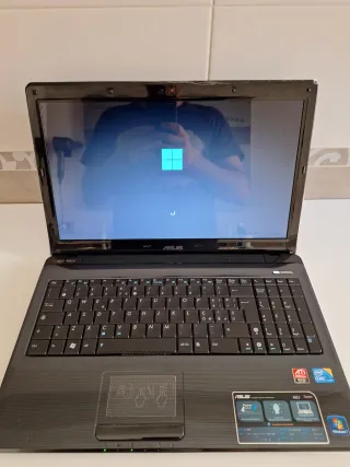 Notebook Asus nero/argento