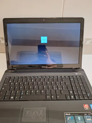 Notebook Asus nero/argento