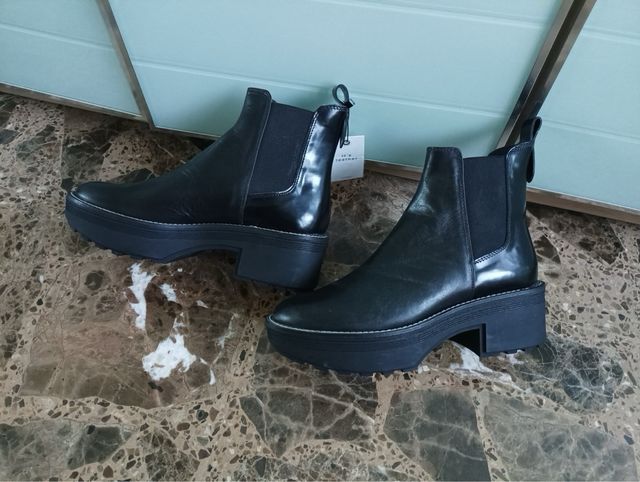 Botas Zara  Negras Talla 39