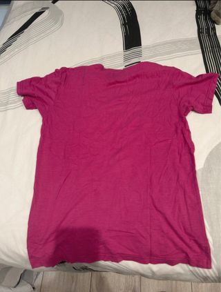 Camiseta H&M rosa con número 41