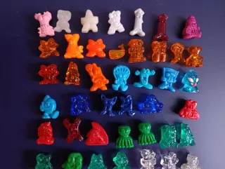 Crazy Bones Giocattoli Vintage vari da collezione.