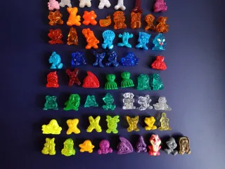 Crazy Bones Giocattoli Vintage vari da collezione.