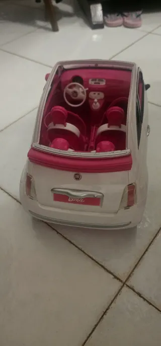 Fiat 500 Bianca Barbie