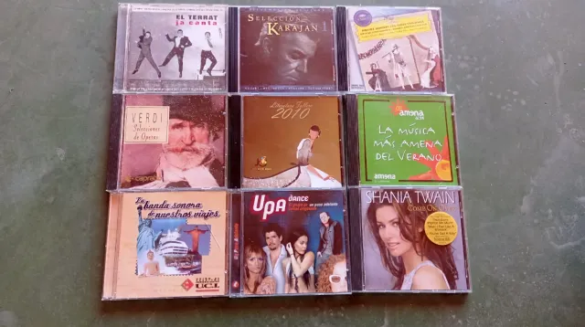 Lote CDs Música Variada: Ópera, Dance, Pop