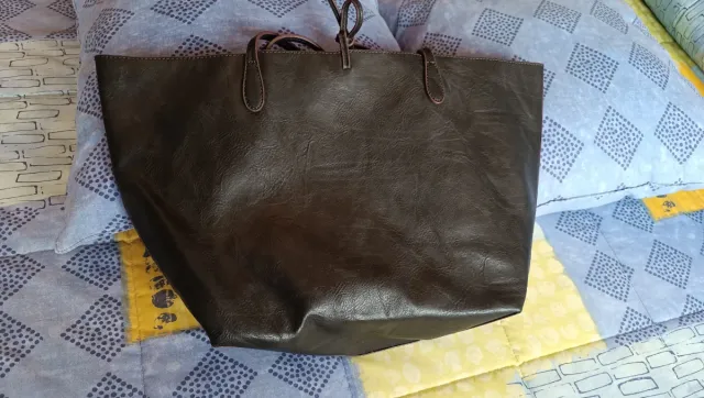 Bolso Desigual Marrón con Bordados Multicolor