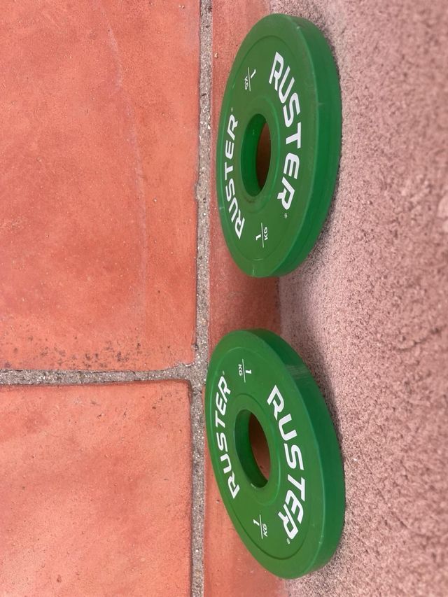 Discos Ruster 1kg - 2 Unidades