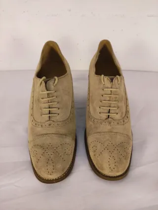 Scarpe Bagatt Pelle Beige Donna