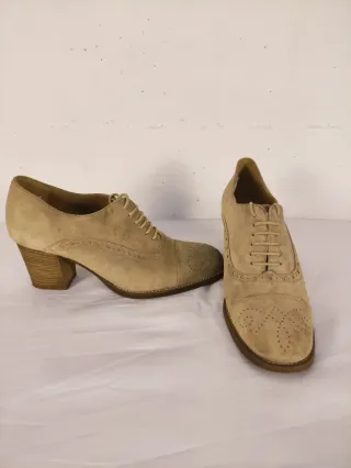 Scarpe Bagatt Pelle Beige Donna