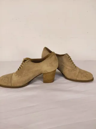 Scarpe Bagatt Pelle Beige Donna