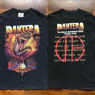 PANTERA USA TOUR 1999 BOOTLEG T-SHIRT LARGE