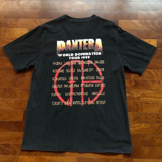 PANTERA USA TOUR 1999 BOOTLEG T-SHIRT LARGE