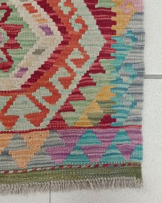 Tappeto Kilim afgano 93x64 cm lana