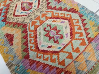 Tappeto Kilim afgano 93x64 cm lana