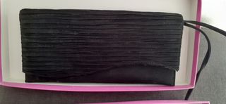 Zapatos de tacón negros piel talla 36