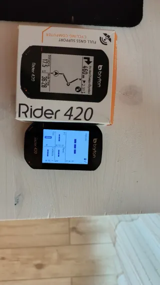 Ciclocomputer Bryton Rider 420