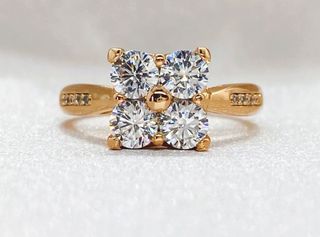 Anillo Laminado en oro 18k