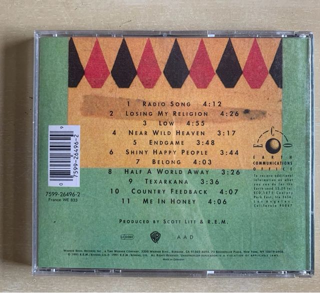 CD R.E.M. Out of Time