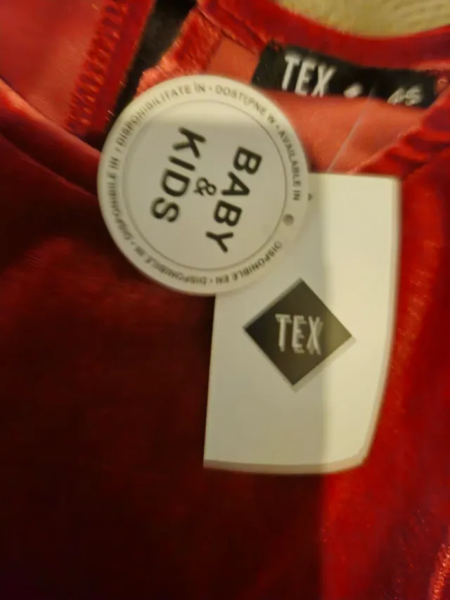 Vestido terciopelo niña