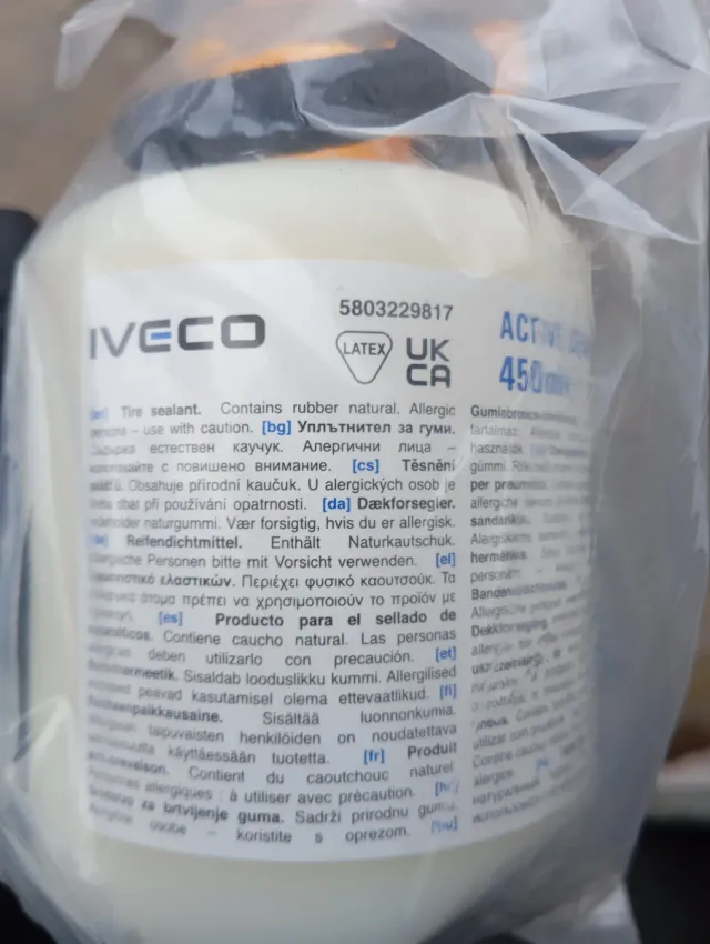 OFERTA!!!Kit antipinchazos Iveco sellador