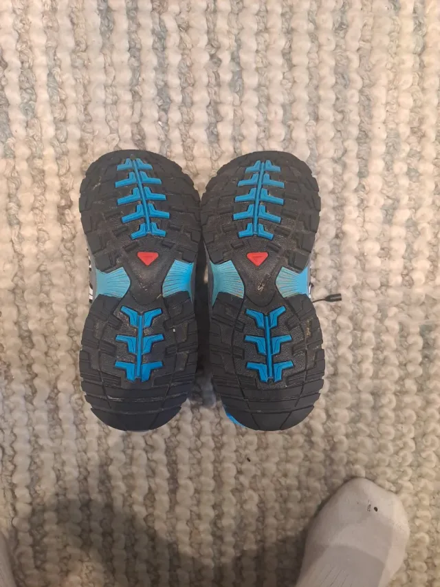 Botas Salomon Niña Azul/Gris