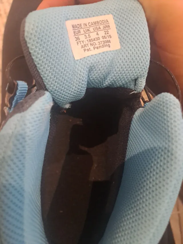 Botas Salomon Niña Azul/Gris