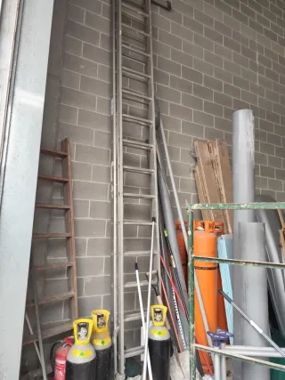 Escalera de aluminio