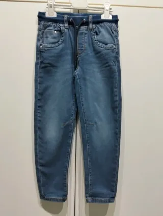 Lotto 2 paia jeans bambino 6-7 anni