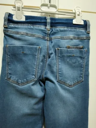 Lotto 2 paia jeans bambino 6-7 anni
