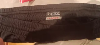 Pantalón Kappa Talla XL Negro