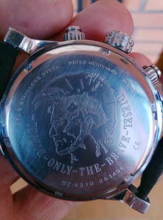 Reloj Diesel DZ4310 Cronógrafo Naranja