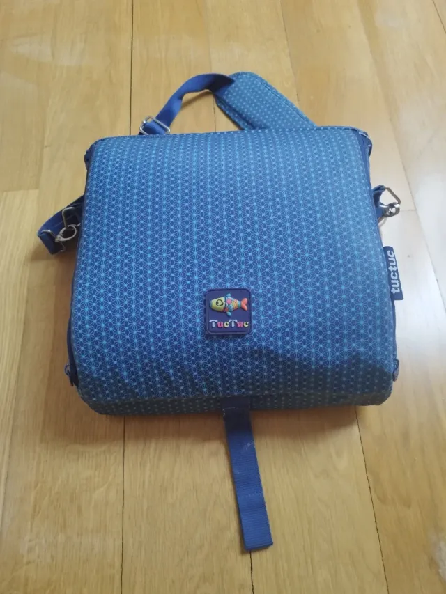 Alzador Tuc Tuc azul estampado