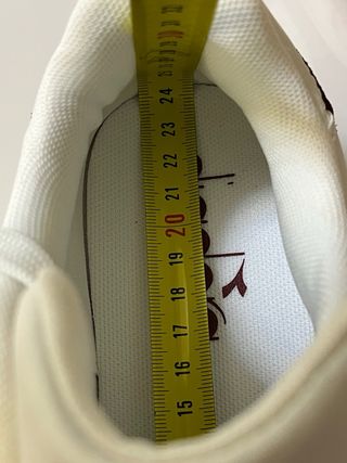 Scarpe Diadora Donna Tg 38 Bianche Bordeaux