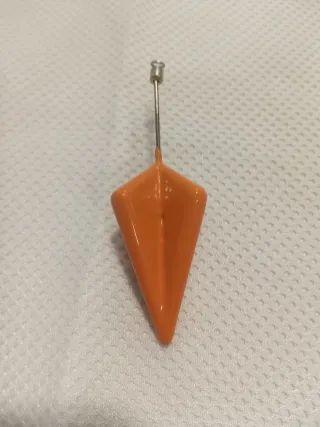 Plomos de pesca naranja termoretráctil