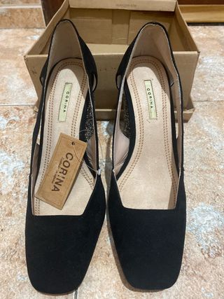 Zapatos de tacón CORINA negros mujer