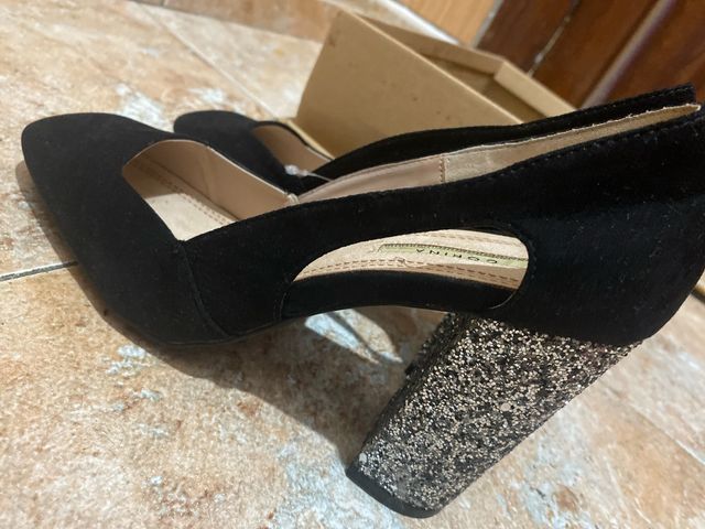 Zapatos de tacón CORINA negros mujer
