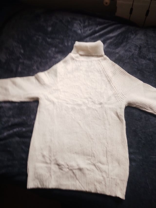 Jersey Blanco Cuello Alto