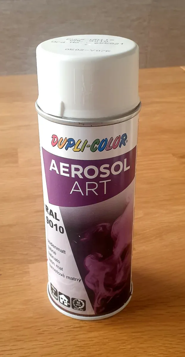 Spray Pintura Dupli-Color Art RAL 9010/ 5 botes